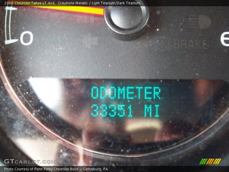 Graystone Metallic / Light Titanium/Dark Titanium 2008 Chevrolet Tahoe LT 4x4