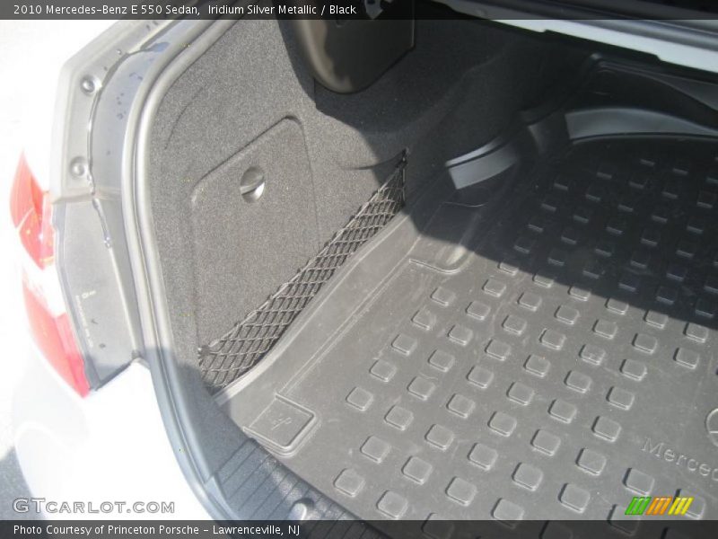Iridium Silver Metallic / Black 2010 Mercedes-Benz E 550 Sedan
