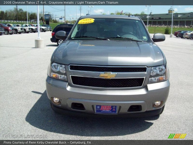 Graystone Metallic / Light Titanium/Dark Titanium 2008 Chevrolet Tahoe LT 4x4