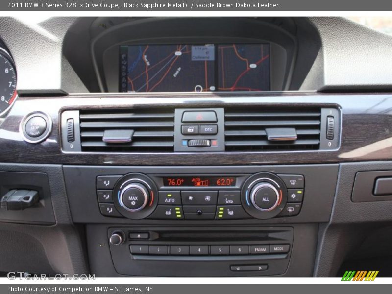 Controls of 2011 3 Series 328i xDrive Coupe