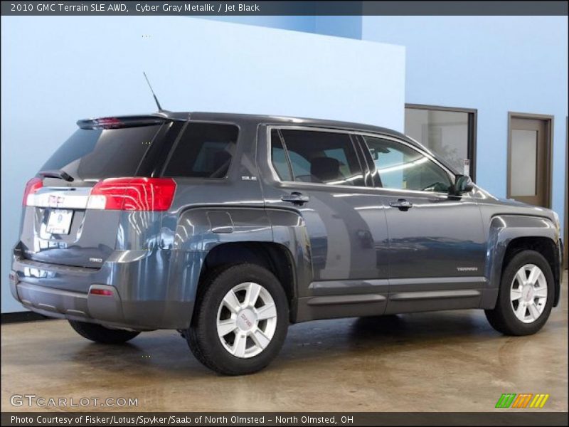 Cyber Gray Metallic / Jet Black 2010 GMC Terrain SLE AWD