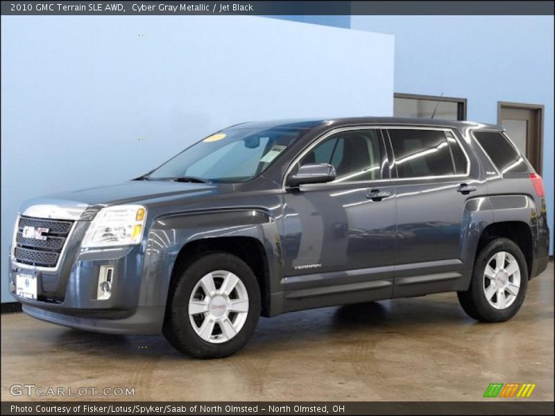 Front 3/4 View of 2010 Terrain SLE AWD