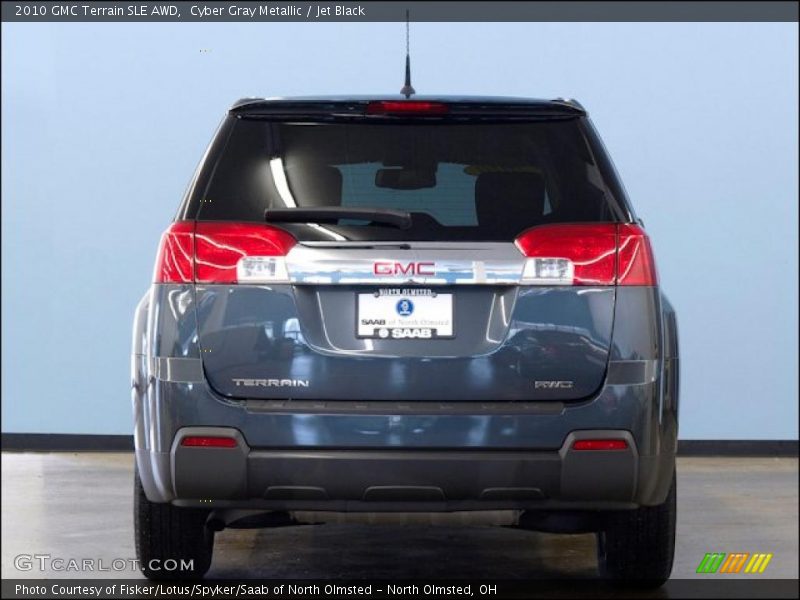 Cyber Gray Metallic / Jet Black 2010 GMC Terrain SLE AWD