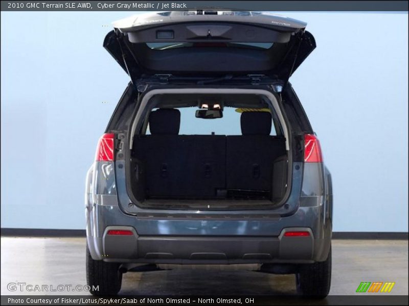 Cyber Gray Metallic / Jet Black 2010 GMC Terrain SLE AWD