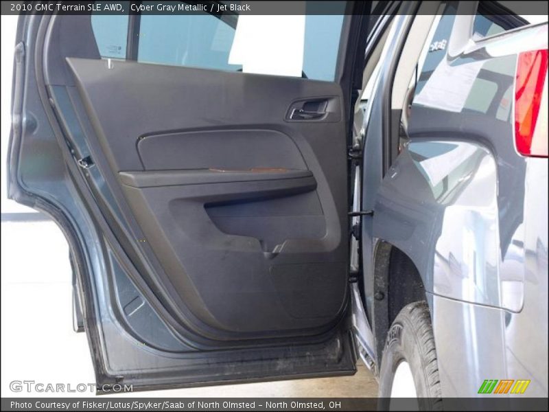Cyber Gray Metallic / Jet Black 2010 GMC Terrain SLE AWD