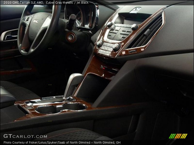 Cyber Gray Metallic / Jet Black 2010 GMC Terrain SLE AWD