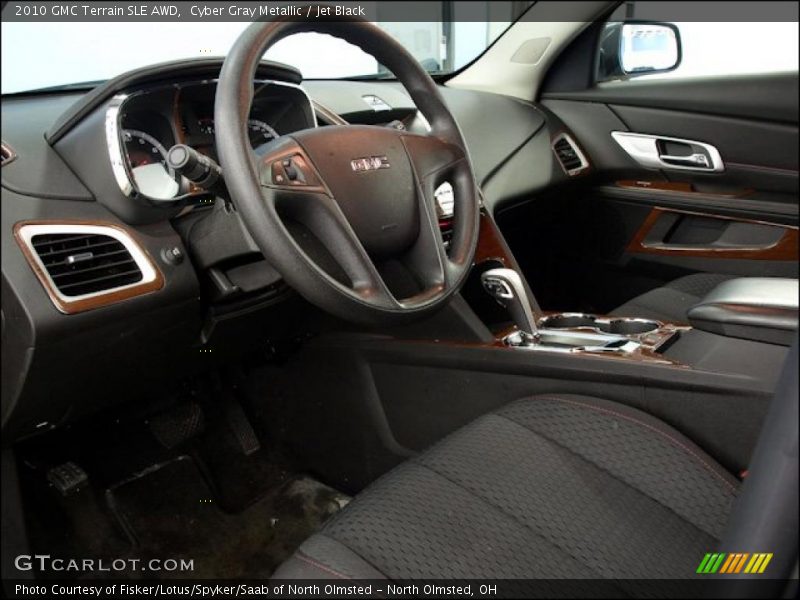 Jet Black Interior - 2010 Terrain SLE AWD 