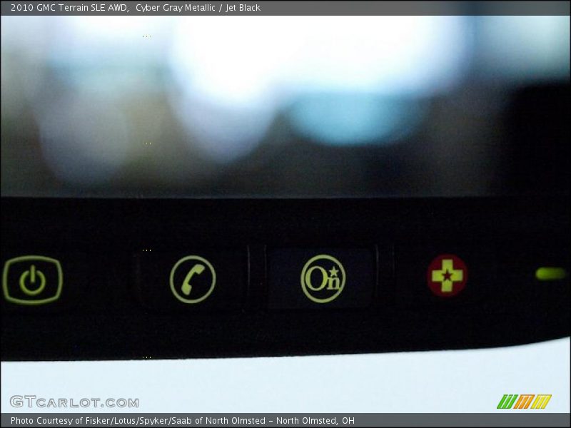Cyber Gray Metallic / Jet Black 2010 GMC Terrain SLE AWD
