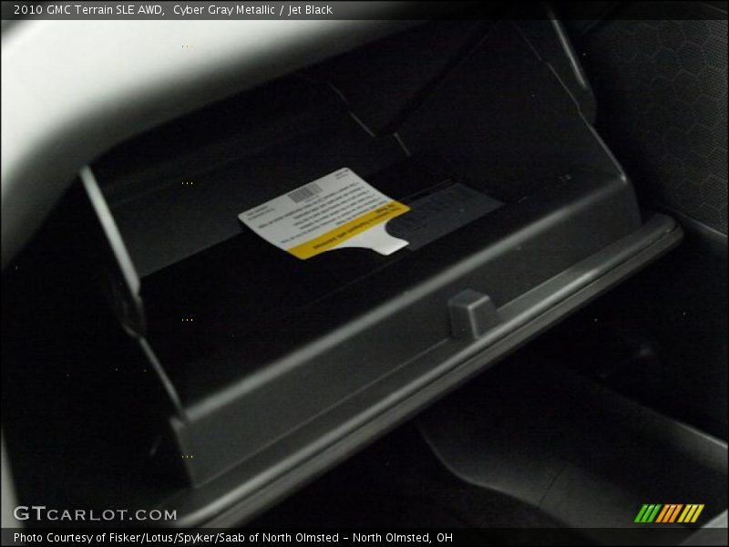 Cyber Gray Metallic / Jet Black 2010 GMC Terrain SLE AWD