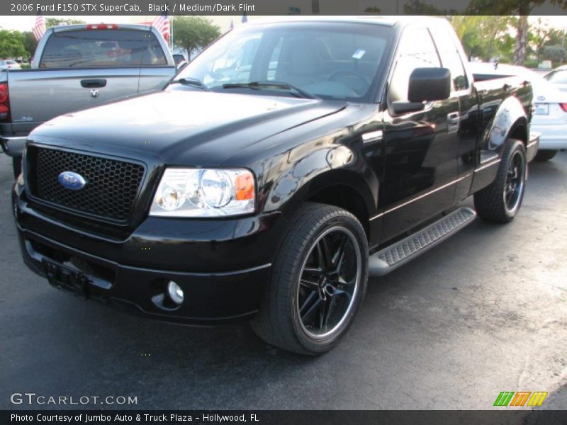 Black / Medium/Dark Flint 2006 Ford F150 STX SuperCab