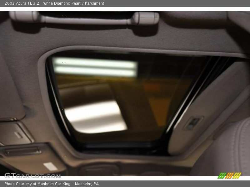 White Diamond Pearl / Parchment 2003 Acura TL 3.2