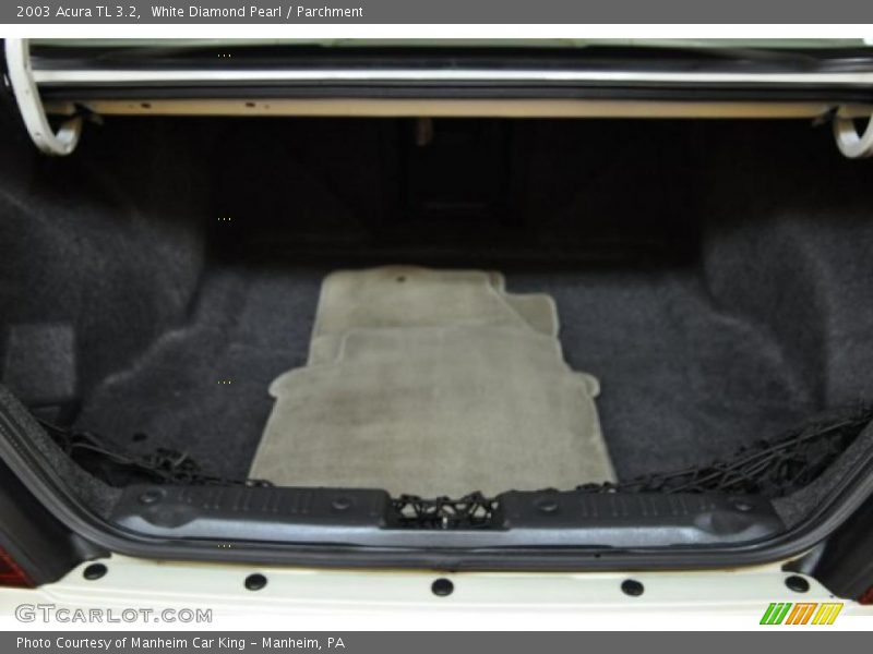 White Diamond Pearl / Parchment 2003 Acura TL 3.2