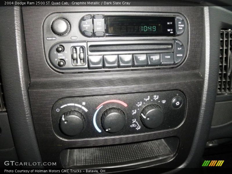 Controls of 2004 Ram 2500 ST Quad Cab