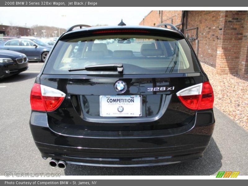 Jet Black / Beige 2008 BMW 3 Series 328xi Wagon