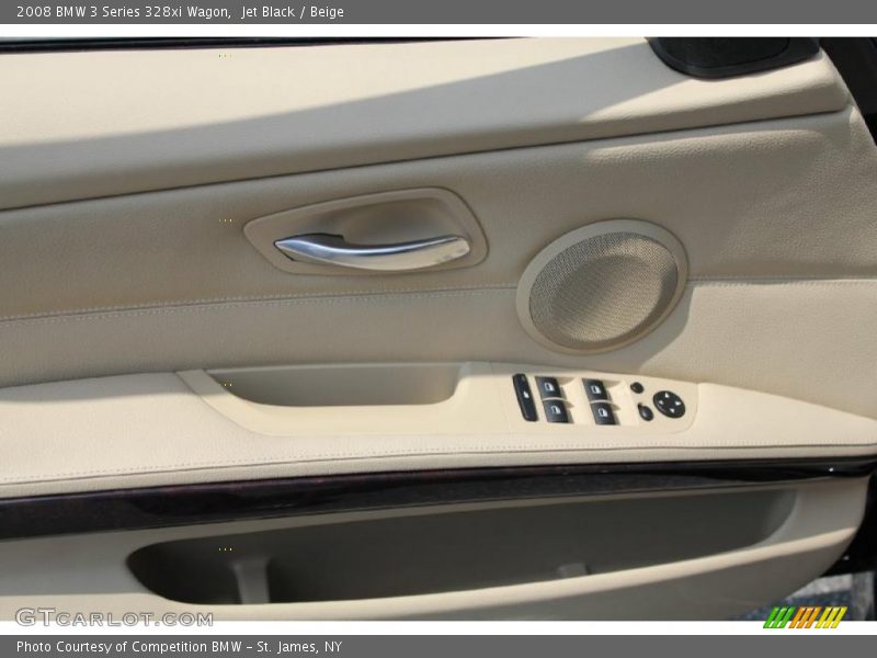 Jet Black / Beige 2008 BMW 3 Series 328xi Wagon