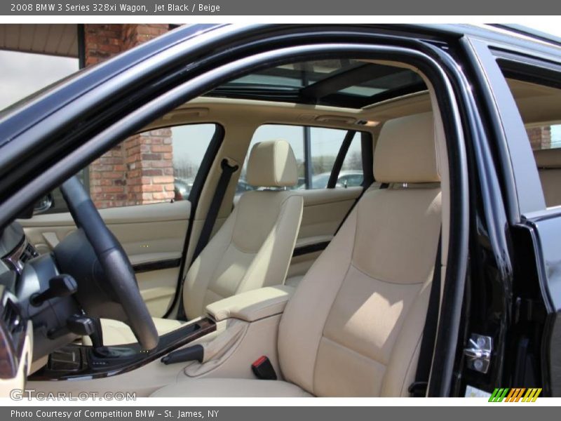 2008 3 Series 328xi Wagon Beige Interior