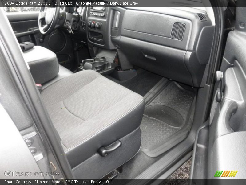 Graphite Metallic / Dark Slate Gray 2004 Dodge Ram 2500 ST Quad Cab