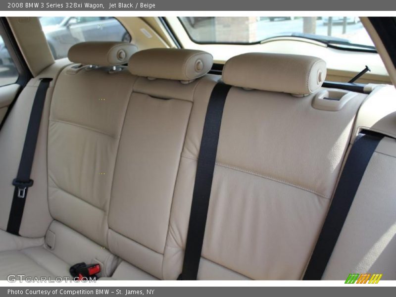Jet Black / Beige 2008 BMW 3 Series 328xi Wagon