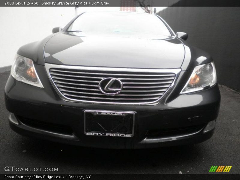 Smokey Granite Gray Mica / Light Gray 2008 Lexus LS 460