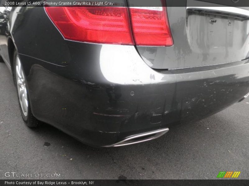 Smokey Granite Gray Mica / Light Gray 2008 Lexus LS 460