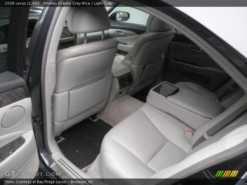 Smokey Granite Gray Mica / Light Gray 2008 Lexus LS 460