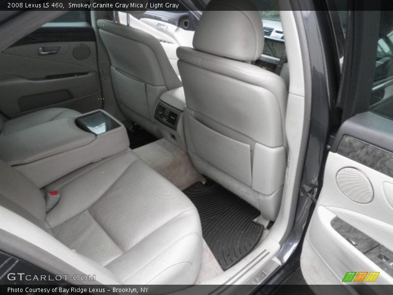 Smokey Granite Gray Mica / Light Gray 2008 Lexus LS 460