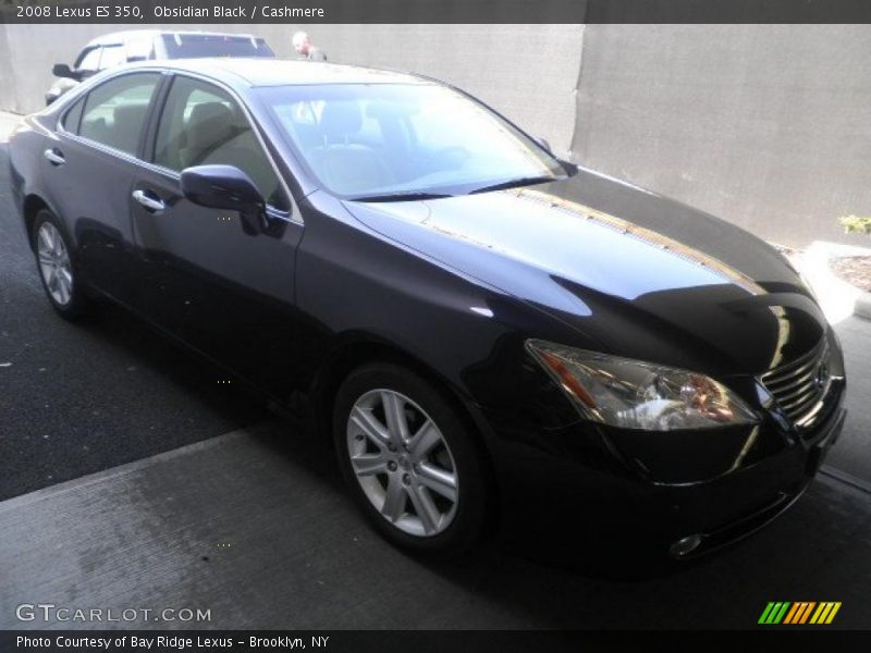 Obsidian Black / Cashmere 2008 Lexus ES 350