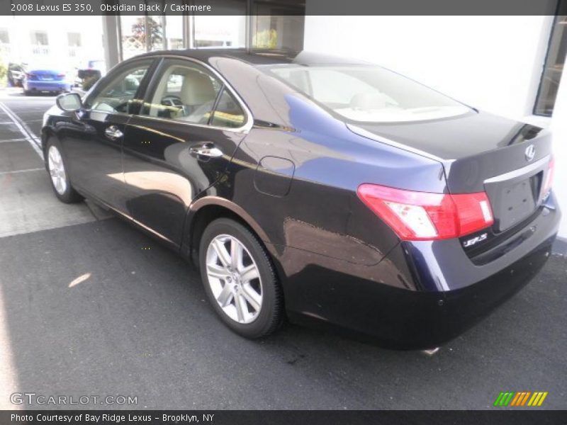 Obsidian Black / Cashmere 2008 Lexus ES 350