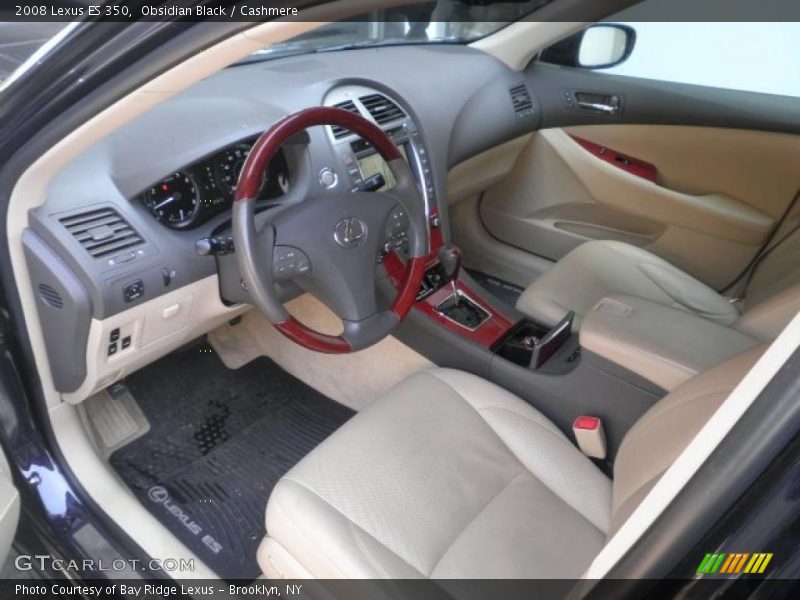 Obsidian Black / Cashmere 2008 Lexus ES 350