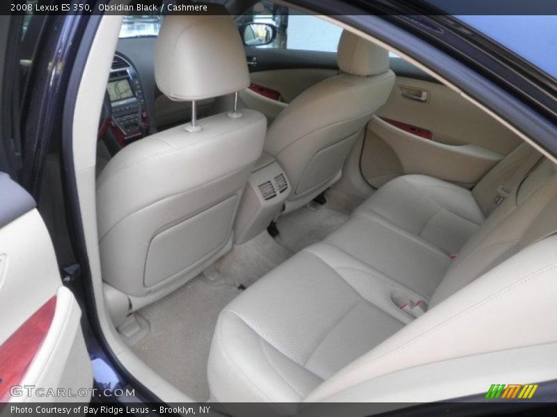 Obsidian Black / Cashmere 2008 Lexus ES 350