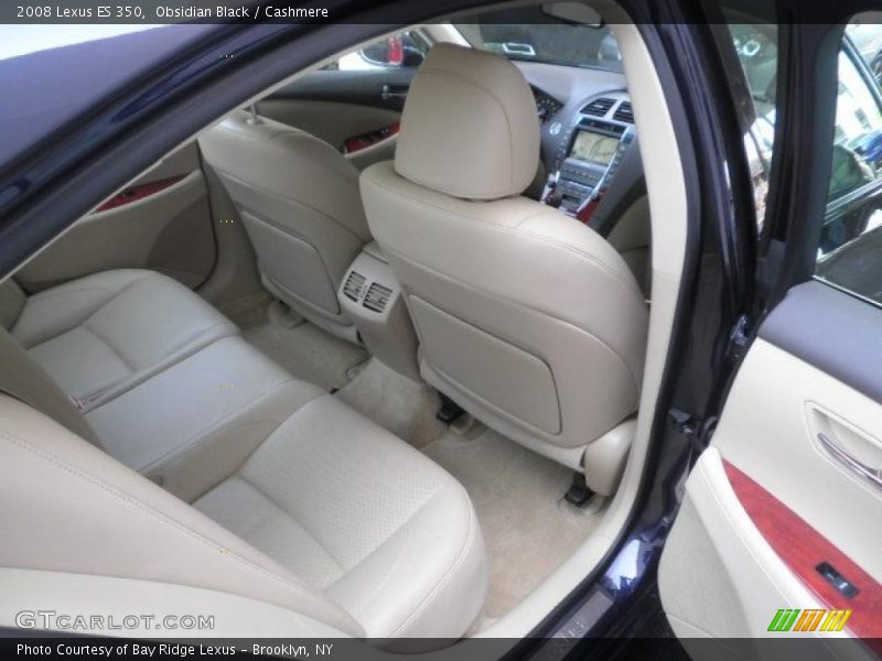 Obsidian Black / Cashmere 2008 Lexus ES 350