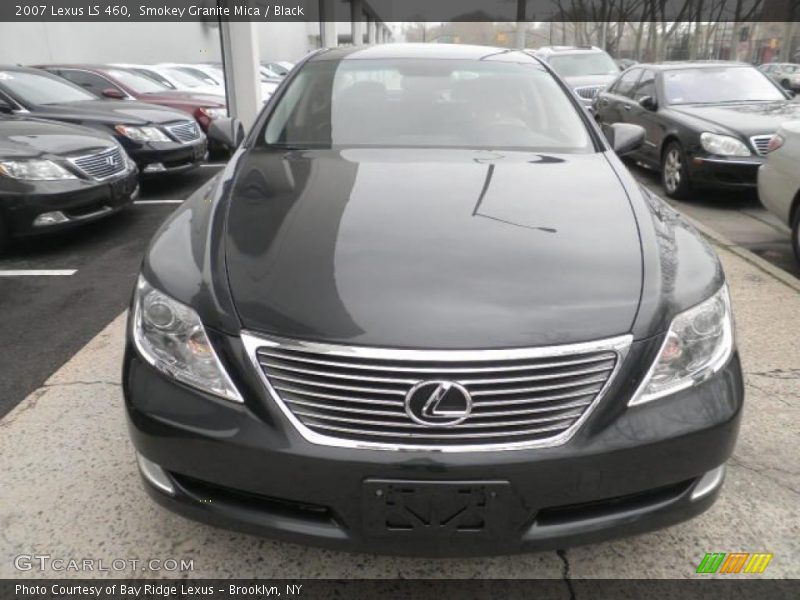 Smokey Granite Mica / Black 2007 Lexus LS 460