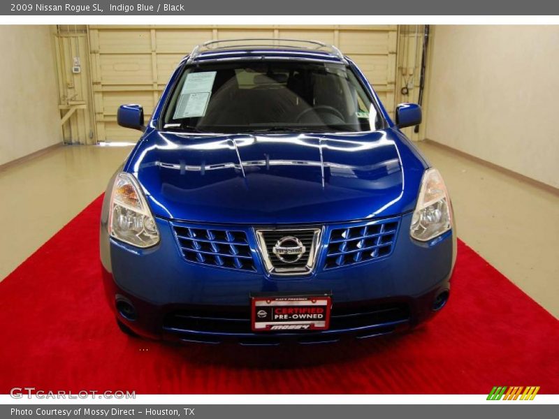 Indigo Blue / Black 2009 Nissan Rogue SL