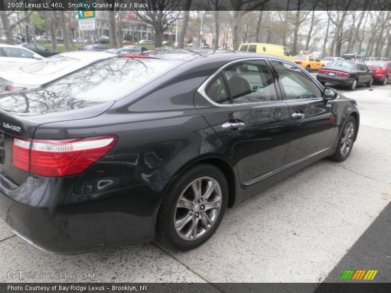 Smokey Granite Mica / Black 2007 Lexus LS 460