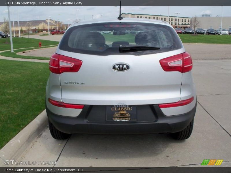 Bright Silver / Alpine Gray 2011 Kia Sportage
