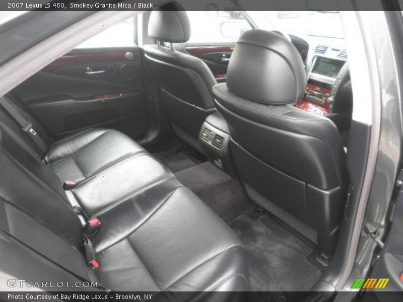 Smokey Granite Mica / Black 2007 Lexus LS 460