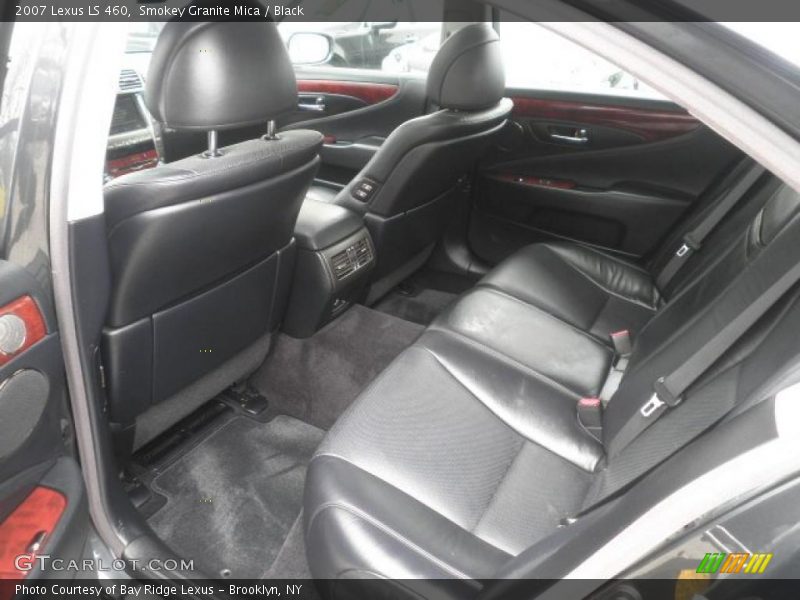 Smokey Granite Mica / Black 2007 Lexus LS 460