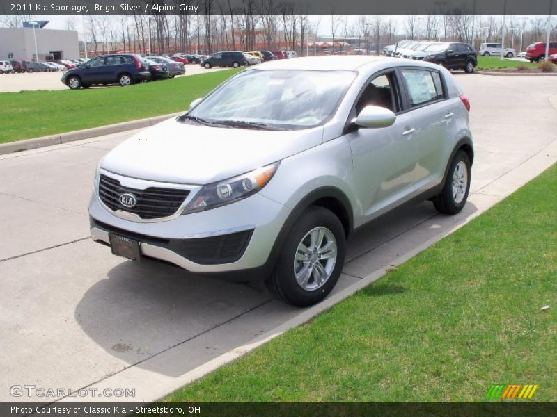 Bright Silver / Alpine Gray 2011 Kia Sportage