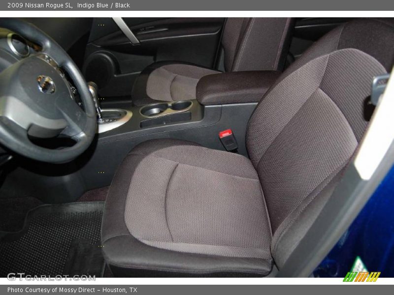 Indigo Blue / Black 2009 Nissan Rogue SL
