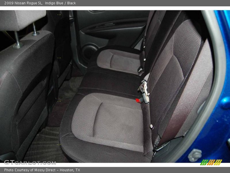 Indigo Blue / Black 2009 Nissan Rogue SL