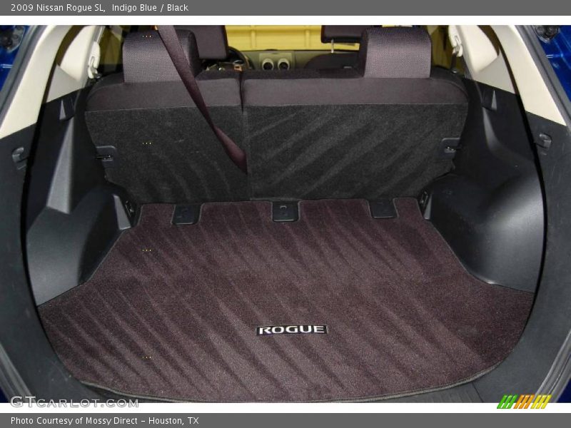 Indigo Blue / Black 2009 Nissan Rogue SL
