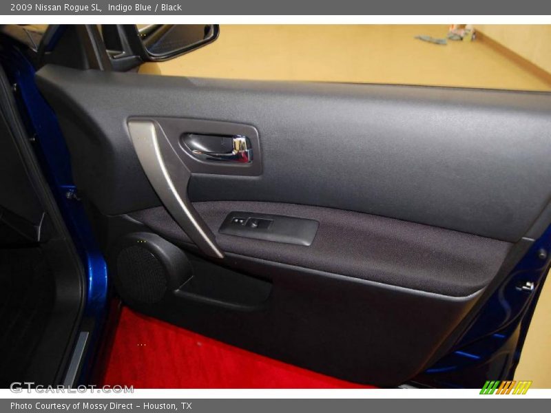 Indigo Blue / Black 2009 Nissan Rogue SL