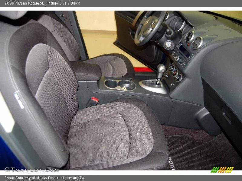 Indigo Blue / Black 2009 Nissan Rogue SL