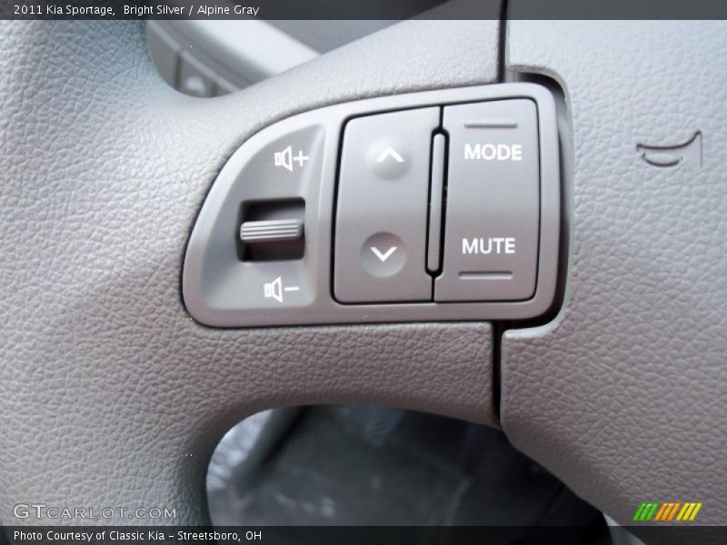 Bright Silver / Alpine Gray 2011 Kia Sportage