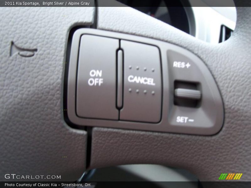 Bright Silver / Alpine Gray 2011 Kia Sportage