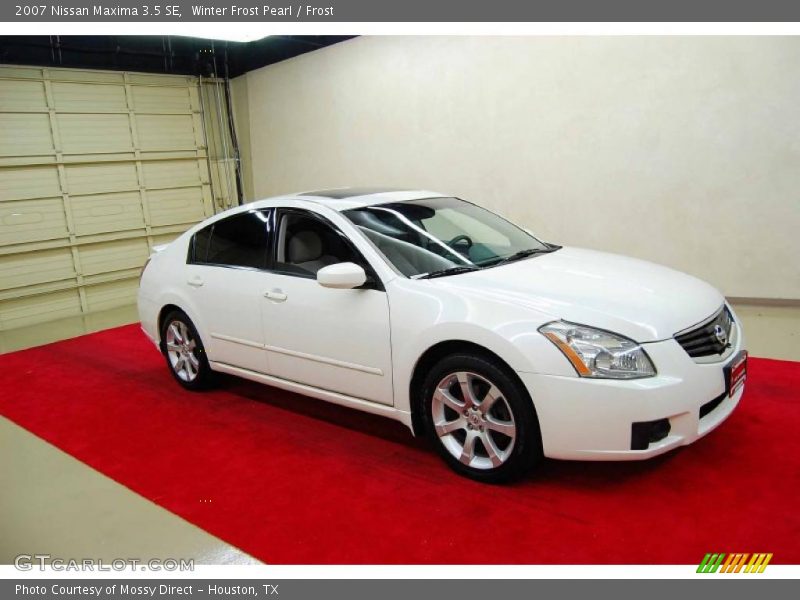 Winter Frost Pearl / Frost 2007 Nissan Maxima 3.5 SE