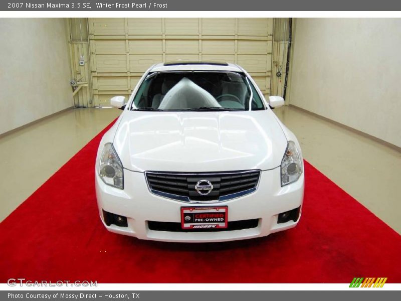 Winter Frost Pearl / Frost 2007 Nissan Maxima 3.5 SE