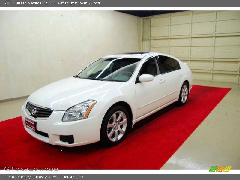 Winter Frost Pearl / Frost 2007 Nissan Maxima 3.5 SE