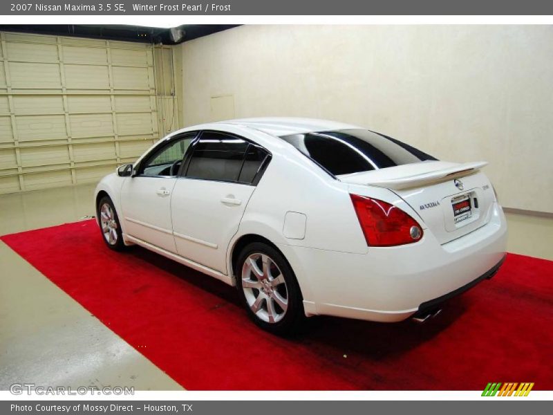 Winter Frost Pearl / Frost 2007 Nissan Maxima 3.5 SE