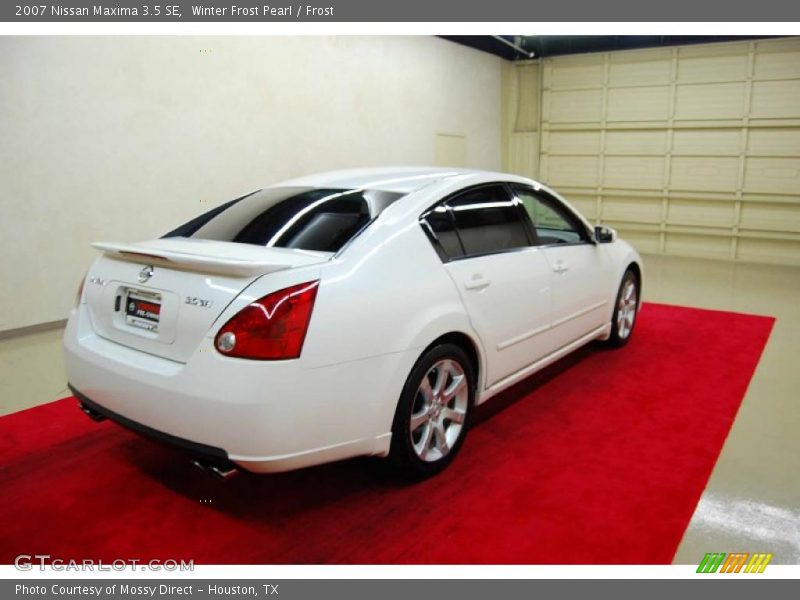 Winter Frost Pearl / Frost 2007 Nissan Maxima 3.5 SE